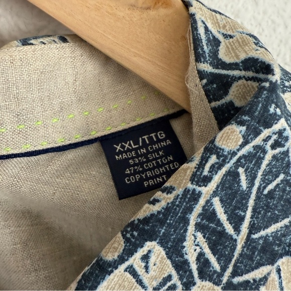 Tommy Bahama Men’s Bundle Silk Cotton Linen Tropical Button Down Shirts XXL - Picture 9 of 11